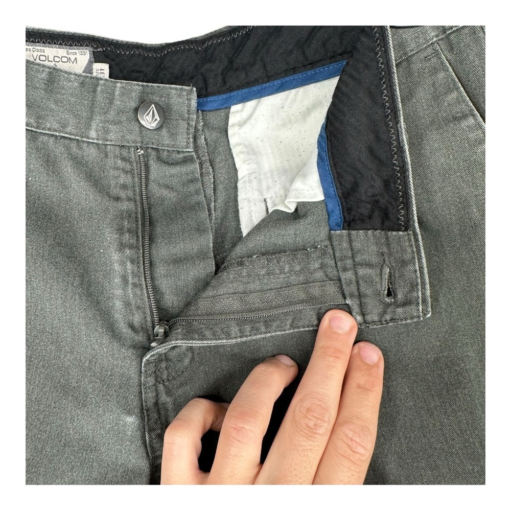 Volcom Men’s 31 Pants‎ Casual Preppy Cotton Blend - Picture 12 of 16
